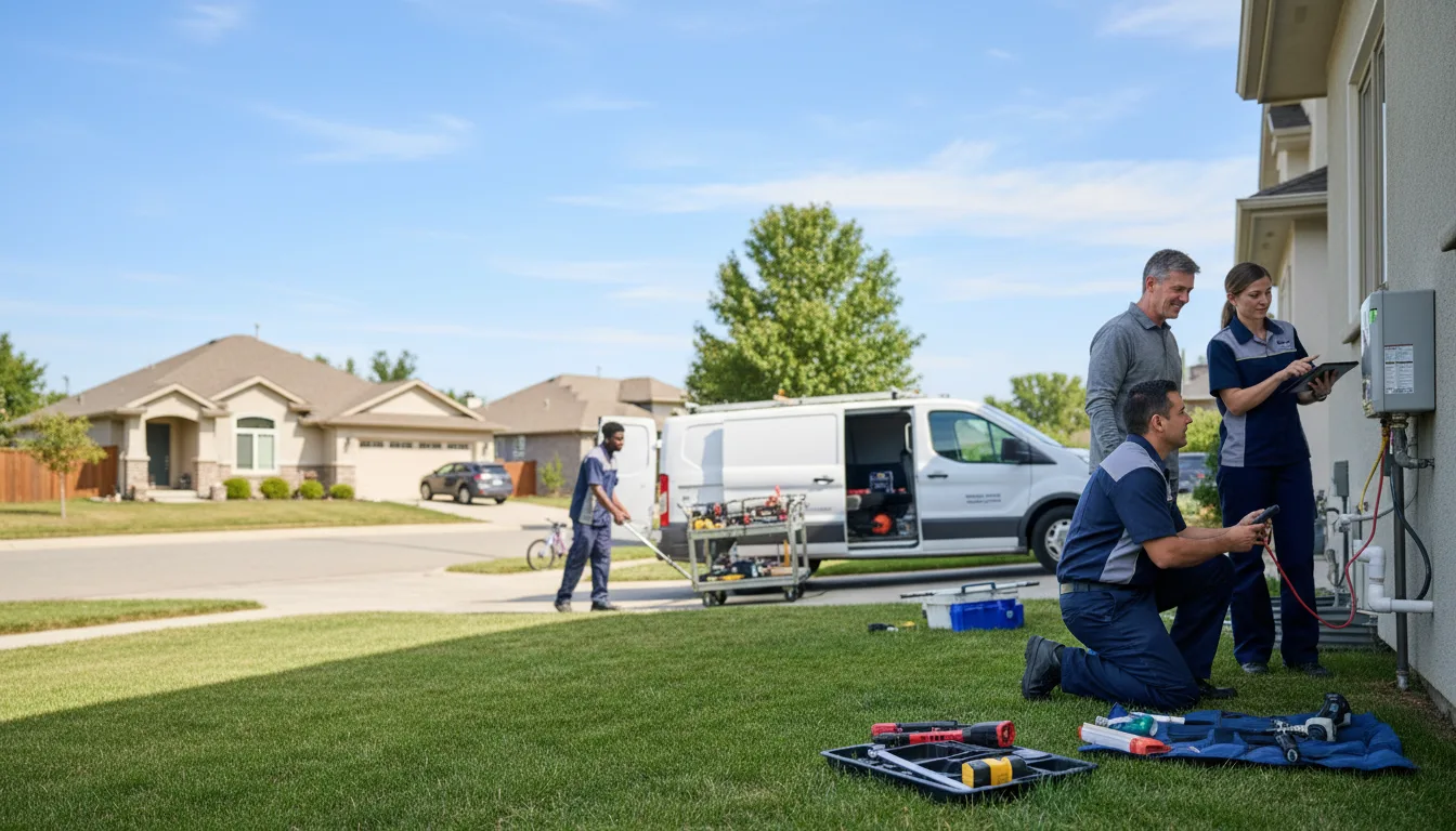 Tankless water heater service in Moroni, UT